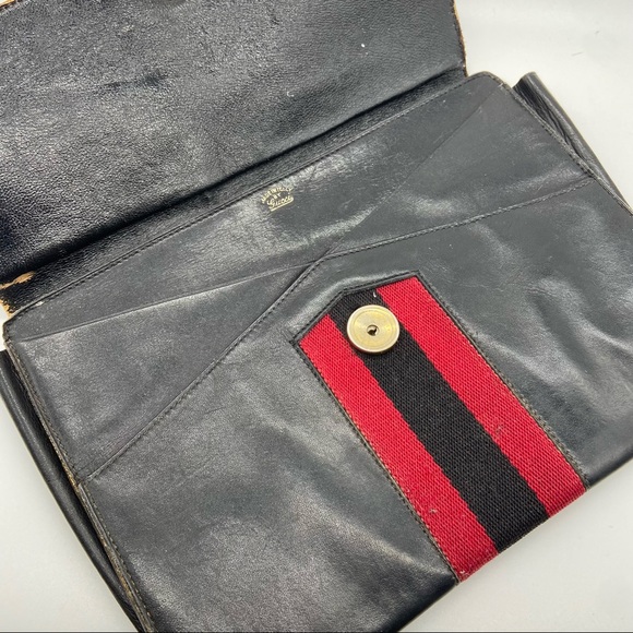 Rare Vintage Gucci Envelope Clutch - Picture 12 of 16